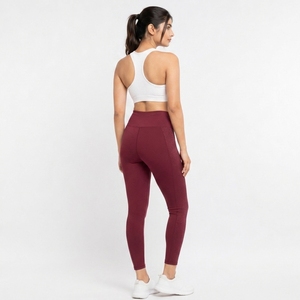 Lightweight women <b>leggings</b> crafted for active women with breathable fabric comfortable construction and long lasting quality - Product Image 2