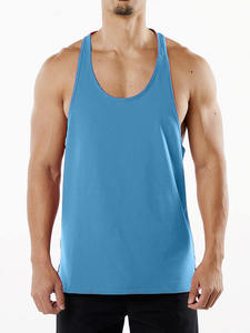 Débardeur de sport décontracté pour homme |   Vêtements de sport 100% coton tricoté, séchage rapide, respirant, écologique |   Fabricant OEM en gros - Product Image 2