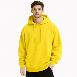 Sweat à capuche décontracté pour homme, coupe classique, hiver, 100% coton molletonné, streetwear, manches longues, séchage rapide - Product Image 4