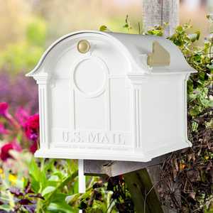 Wholesale Customized White Luxury Vertical Modern Post <b>Letter</b> Mailbox Vietnam Galvanized Stainless Steel Extra <b>Large</b> Secure <b>Wall</b> - Product Image 1