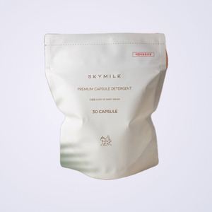 laundry pods Sky Milk Korean K-Beauty Premium Capsule Laundry Detergent 30 Pieces Made in Korea personal care <b>household</b> <b>cleaning</b> - Product Image 5