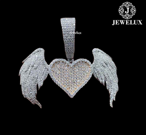 Charmes en argent 925 plaqué or de haute qualité Jewelux, bijoux hip-hop, certifiés IGI, prix de gros, fournisseur indien - Product Image 1