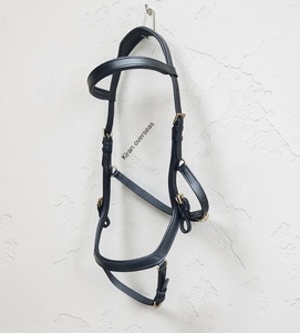 Bridon de sport Micklem avec boucle et poche en cuir, fabriqué en cuir véritable de haute qualité pour l'équitation - Product Image 1