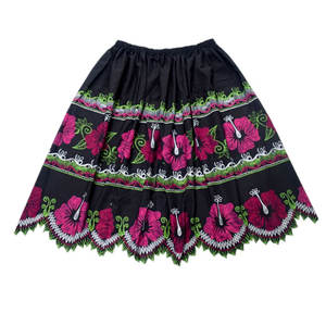 Customized Pacific Island Wear Skirt Custom Polyester Pacific Island Skirt - Product Image 3