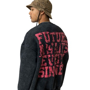 Sudaderas de Cuello Redondo de Algodón Unisex con Diseño Personalizado al por Mayor, Sudaderas de Manga Larga para Hombre - Product Image 6
