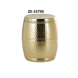 Mesa de Centro Moderna de Madera de Lujo con Estructura Metálica Dorada, Almacenamiento y Diseño Portátil - Muebles Minimalistas Nórdicos para Sala de Estar - Product Image 3