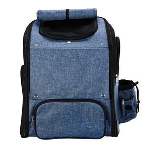 Zaini Espandibili per Animali Domestici, Trasportino per Cani e Gatti con Rete Traspirante ed Estensione Posteriore per Cani e Gatti di Piccola Taglia - Product Image 1