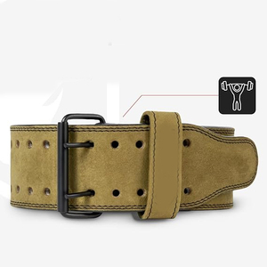 Samroz Sports <b>Weight</b> Lifting Belt 10mm - Prong Weightlifting Belt for Squats, Deadlift, and <b>Bench</b> Press – Lifting Belt Leather - Product Image 2