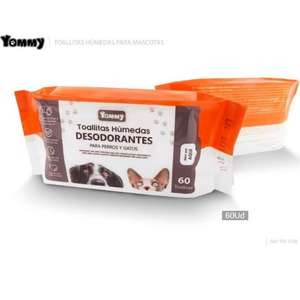 Salviette Umidificate per Animali Domestici 60 Unità/40 Unità 2 Confezioni 4 Confezioni Soluzione Igienica Premium per i Tuoi Amici Pelosi - Product Image 1