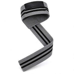 Sangles de musculation en coton robustes avec logo personnalisé 2026, conçues pour une stabilité maximale et une résistance accrue, idéales pour les séances d'entraînement. - Product Image 3