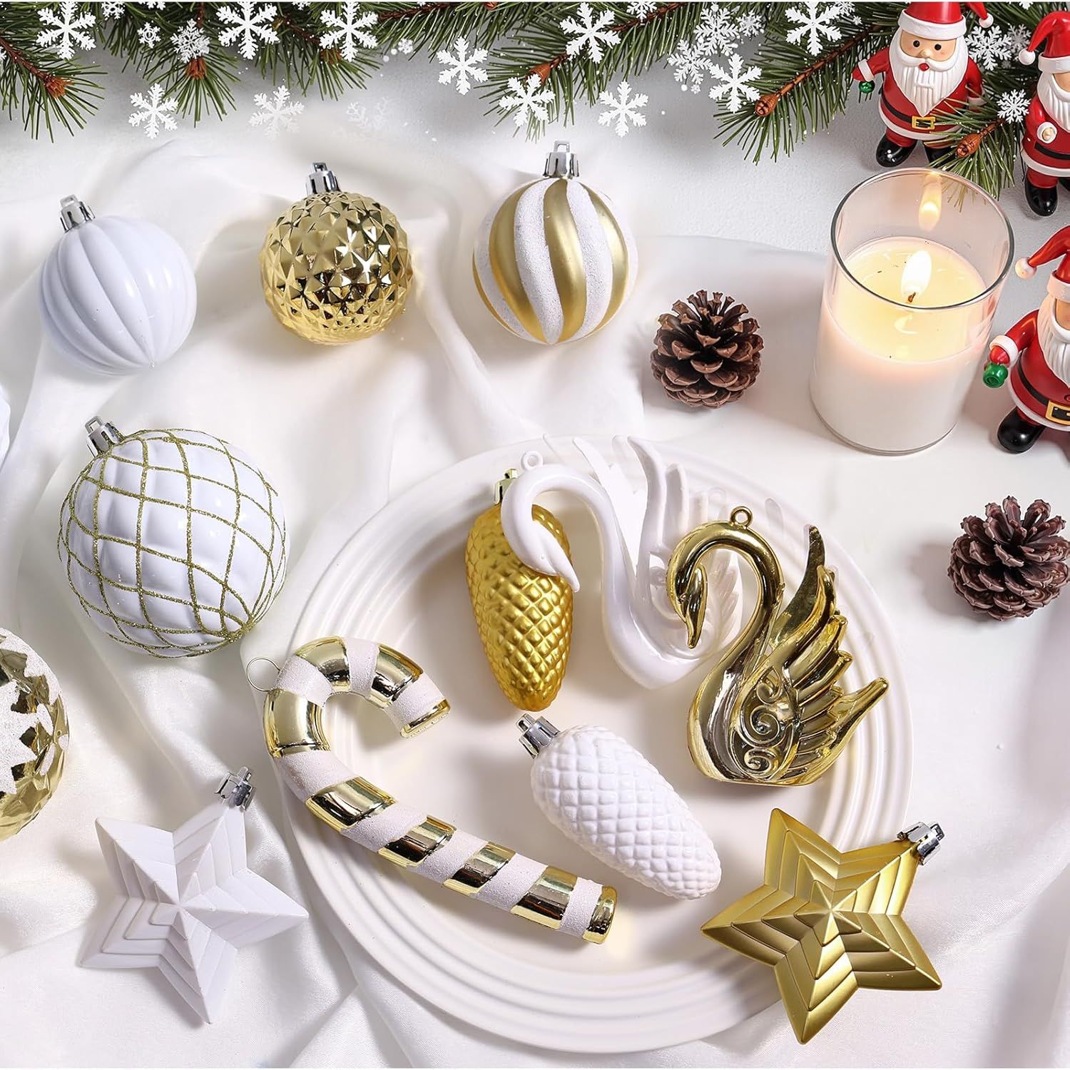 Gold White Color