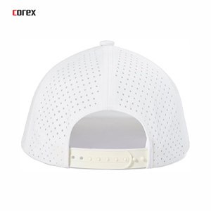 Gorra de Béisbol Blanca de 6 Paneles, Transpirable, de Malla, Ajustada, Unisex, para Exteriores, Primavera, Verano, Casual, para Adultos - Product Image 4