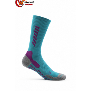 Chaussettes personnalisées à faible MOQ, chaussettes personnalisées en gros, usine de chaussettes OEM, fournisseur de chaussettes de football, chaussettes personnalisées en gros - Product Image 2