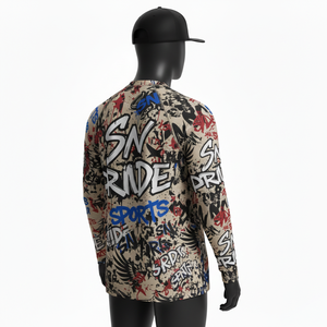 Rashguard MMA à manches longues personnalisé avec impression par sublimation, unisexe, plusieurs couleurs, haute qualité, respirant, séchage rapide, logo personnalisé - Product Image 3