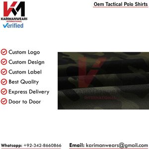 เสื้อโปโลเพ้นท์บอลสไตล์ทหารสำหรับผู้ชาย OEM ผ้าบางเบา ระบายความชื้น ผู้ผลิตสำหรับการสั่งซื้อจำนวนมาก - Product Image 3