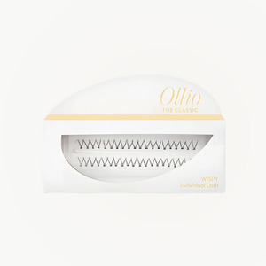 Pestañas postizas Ollio The Classic Strand Eyelashes Paquete Individual - Wispy 11mm extensiones de pestañas coreanas - Product Image 3