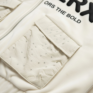 Conjunto de Chándal con Capucha Estampado para Hombre 2026, Cortavientos de Nylon con Lavado Ácido, Chaqueta y Pantalones Holgados, Venta al por Mayor Personalizada OEM - Product Image 4