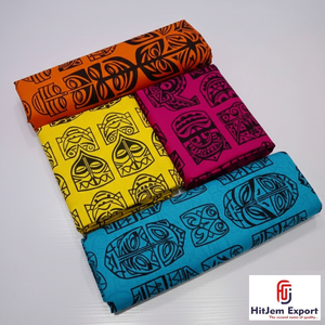 Tissu en coton imprimé wax africain OEM, commande en gros pour vêtements, mode et produits promotionnels au Maroc - Product Image 3