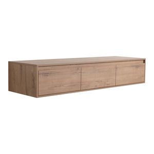 60\" Bathroom Vanity Cabinet with Soft Close Drawer <b>Float</b> Mounting Design-Exclusive Vanity Sink Not Included - Product Image 1