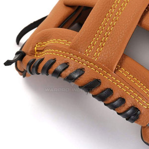 Guantes de béisbol de alto rendimiento para hombre, de cuero transpirable con interior suave para sesiones de práctica de béisbol profesional - Product Image 6