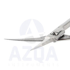 Ciseaux à cuticules incurvés professionnels en acier inoxydable pour manucure et pédicure, soins de beauté des ongles des doigts et des orteils, vente en gros - Product Image 3