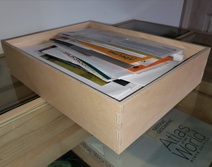 Easy Assembly Wooden Drawer <b>Box</b> Kit Precision Cut Plywood Drawer Parts for Cabinet and Storage Furniture - Product Image 5