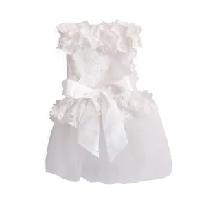 Wholesale High Quality Princess Dog Wedding Dresses Puppy Products Pet Apparel