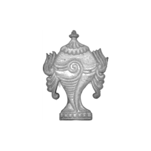 Om Swastik Aluminum <b>Wall</b> Mounted Plaque Cast Iron Sacred Symbols Door Accent Luxury Villa Entryway Guardrail Devotional Medallio - Product Image 5