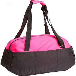 Custom Logo Pink <b>Duffel</b> <b>Bag</b> 30-<b>40L</b> Adjustable Strap Zipper Closure Unisex Casual Style Gym <b>Bag</b> Polyester Material - Product Image 2
