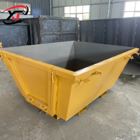 Grandes bennes à ordures ménagères en acier personnalisées en usine bacs à prix avantageux pour les ventes bacs à sauter