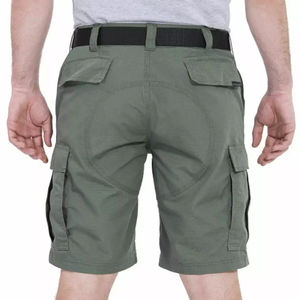 Pantalones Cortos Cargo para Hombre, 100% Algodón, Personalizados, con Botones, Venta Caliente OEM - Product Image 6