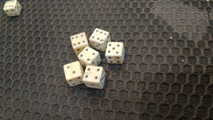 Buffalo Camel Bone Dice Cubes de qualité naturelle faits à la main pour les jeux d'intérieur Style animal véritable personnalisable 6 côtés - Product Image 4