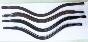 Cinturilla Delgada de Cuero Plano con Base Acolchada Profesional para Cristales de Remache, Repuestos Personalizados para Bridas de Caballo - Product Image 3