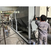 Sistema descargador de bolsas jumbo a granel al por mayor, máquina de estación de descarga de bolsas grandes para uso industrial con componente de motor central