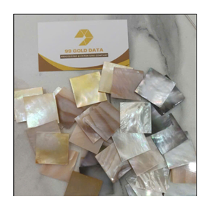 Premium Natural <b>Shell</b> Inlay Tiles for Furniture Accessories Interior Decoration and Mosaic Art Creation - 99 Gold Data - Product Image 2