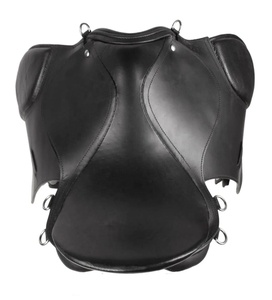 TI101OA047 Silla de montar de cuero genuino de alta resistencia con diseño personalizado, asiento suave para salto ecuestre inglés, con estructura de madera - Product Image 2