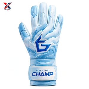Professional Custom Leather Goalkeeper <b>Gloves</b> High Quality Ultra Grip Breathable Outdoor Unisex German Contact <b>Latex</b> Wholesale - Product Image 3
