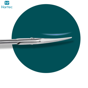 Nouvelles ciseaux de beauté tendance en acier inoxydable de qualité salon pour une coupe précise des ongles, ciseaux de manucure courbés avec manche en acier - Product Image 6