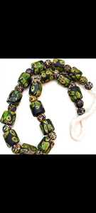 Lampwork Round <b>Beads</b> <b>Red</b> and Black Striped Loose <b>Beads</b> for Jewelry Making Bulk Pack - Product Image 3