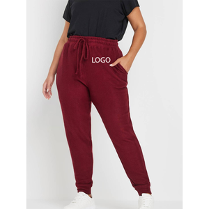 Pantalon de jogging chaud ajusté en coton French Terry pour femme, idéal pour la course, le football, l'entraînement sportif, avec logo imprimé en 3D, pour l'exercice et le yoga - Product Image 4