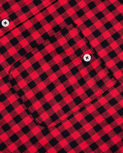 เสื้อเชิ้ตผ้าฝ้ายลายสก๊อตเนื้อนุ่มสำหรับผู้ชาย แขนยาว ทรงปกติ ติดกระดุม ด้านหน้า สวมใส่สบาย อุ่นสบาย เหมาะสำหรับการแต่งตัวที่ดูดี - Product Image 4