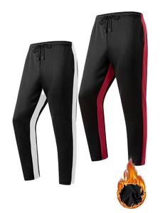 Pantalon de jogging décontracté en velours côtelé pour homme, coupe droite, taille élastique, pour sports de plein air, 100 % coton, séchage rapide, automne, fabriqué au Bangladesh - Product Image 2