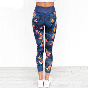 Leggings imprimés personnalisés avec motif d'oiseaux, pantalons de yoga pour femmes, extensibles, respirants, pour toutes les saisons - Product Image 2