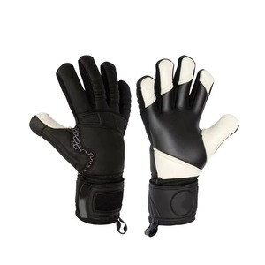 High Quality Professional-Grade Full Finger Breathable UV Protection Waterproof Latex Goalkeeper Gloves Adjustable Wrist Strap - Product Image 4