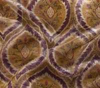Tissu brocart 100 % polyester organique à séchage rapide 120 g/m² motif oriental vintage tissé pour vêtements, décoration intérieure et robes de mariage