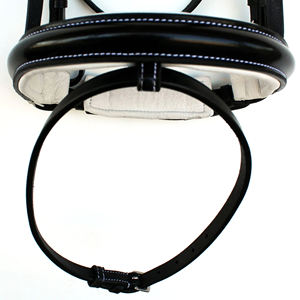 Nouveau produit 2026 : Bridon sans bit Sidepull Hackamore, collier de cheval à superposition douce nouée, pour l'équitation western - Product Image 5