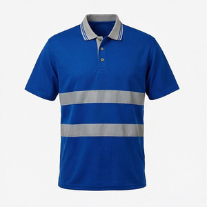 Breathable Cotton Mens Plus Size Polo Shirt Casual Wear Short Sleeve Solid Color <b>Classic</b> Business High Quality Polo Shirt Top - Product Image 1