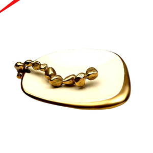 Porte-serviettes en métal de luxe avec finition élégante pour la maison, la cuisine, la table à manger et les accessoires de café - Product Image 5