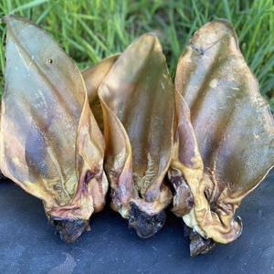 Friandises à mâcher en gros spéciales pour chiens : Oreilles de buffle et de vache naturelles, écologiques, en vrac, jouets à mâcher pour animaux de compagnie, artisanat naturel - Product Image 1