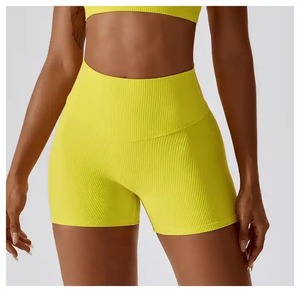 Conjunto de Yoga de 2 Piezas Sin Costuras, de Cintura Alta, para Mujer, Top Deportivo y Pantalones Cortos, Venta Caliente 2026 - Product Image 6